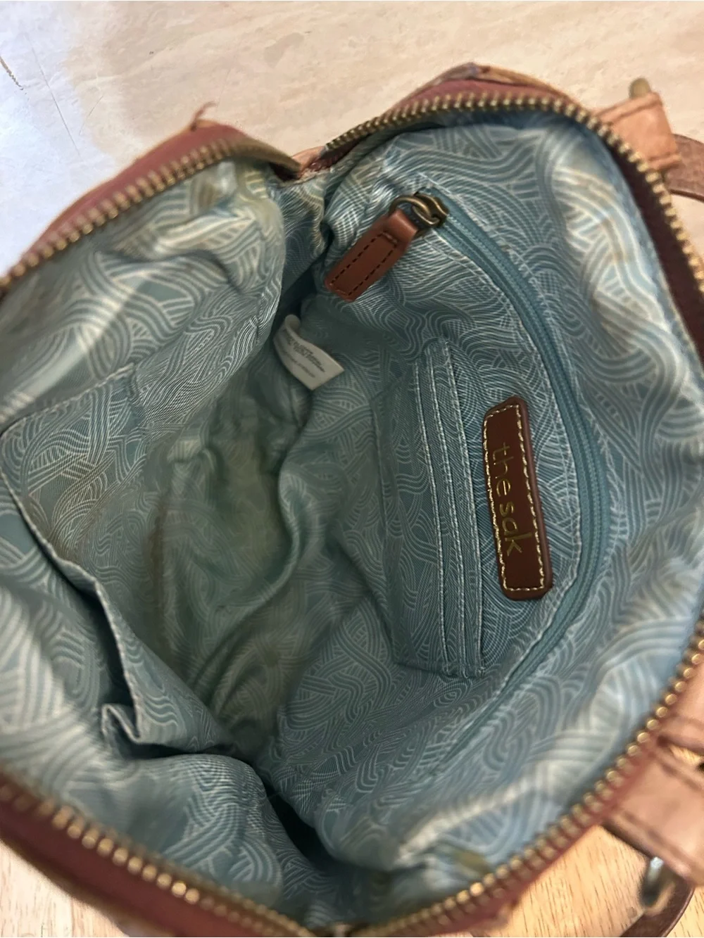 The Sak Loyola Leather Convertible Mini Backpack